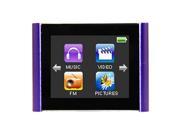 Mach Speed Eclipse T180 4GB MP3 Player 1.8 Touch LCD Video FM Radio Purple