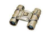 Tasco Essential Series 8x21 Roof Prism Water Resistant Binoculars Brown Camo C