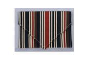 Shutterbug Designs Cricket Canvas Clutch Envelope Stripe Fall Winter CC7.002