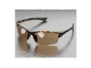 Elvex Sonoma Polycarbonate Lens with Light Gold Mirror Tortoise Frame Brown