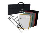 Westcott Fast Flags 24 x 36 Kit with Frames Fabrics and Storage Bag 1957