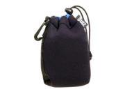 Zing Lens Pouch Medium - Black with Blue Top Hem #561222 Zing Lens Pouch Medium - Black with Blue Top Hem #561222