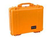 Orange 1550 Hard Case Orange with Foam and Liner