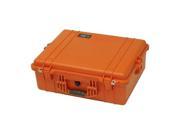 Pelican 1600 Case without Foam Orange 1600 001 150