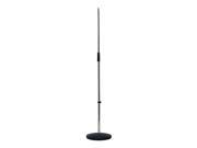 K M 260 1 One Hand Adjustable Microphone Stand Nickel 26010.500.01