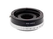 Pro Optic Lens Adapter Canon EOS to Micro 4 3 diaphram CZEOSM43D