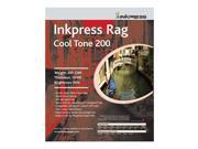 Inkpress PRCT200121225 Rag Cool Tone Paper 12x12in 25