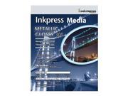 Inkpress Metallic High Gloss Inkjet Photo Paper 8.5x11 50 Sheets MPH851150