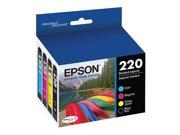Epson T220 DURABrite Ultra Black and Color Combo Pack Ink Cartridge T220120 BCS