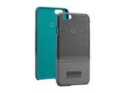 Ventev Penna Leather Cell Phone Case for Apple iPhone 6 Gray Gray
