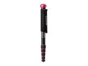 MeFOTO WalkAbout 5 Section Aluminum Monopod Hot Pink A35WH