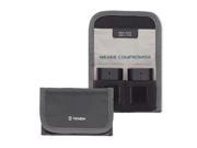 Tenba Reload Battery 2 Battery Pouch Holds Two DSLR Batteries Gray 636 213
