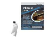 Inkpress Luster Single Sided Inkjet Paper 240gsm 10.4 mil. 24 x100 Roll