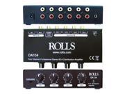 Rolls 4 Channel RCA Distribution Amplifier DA134
