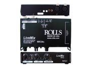 Rolls MX34C LiveMix 2 Channel Microphone Mixer