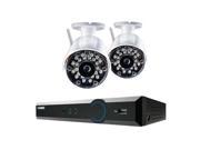 Lorex LH034 Eco Blackbox3 4 Ch 500GB HDD DVR with 2x Wireless Outdoor Cameras