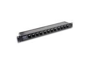 Hosa 12 Point Straight Through Patchbay Module PDR 369