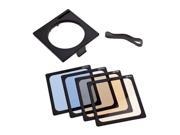 Lee Filters Fine Color Temperature 4x4 Filter Set w Gelsnap Holder GSFCT