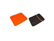GGI Reversible Sleeve Case for Up to 14.4 Laptop Black and Orange NBS BO 144