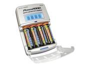 Power2000 XP675 Kit 4AA 2700 HP NiMH Batteries Charger