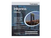 Inkpress PCUG1319100 Glossy Paper 13x19in 100 Sheets