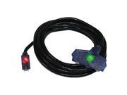 Milspec 100 Pro Glo SJTW Triple Tap Extension Cord with CGM 12 3 AWG Black