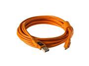 Tether Tools TetherPro 15 USB 2.0 A Male to Micro B 5 Pin Cable Orange