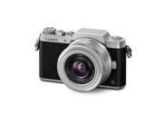 Panasonic Lumix DMC GF7 Mirrorless Camera w 12 32mm F3.5 5.6 II Lens Black