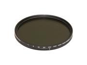 Syrp 82mm 9 Stop Variable ND Filter with Case and 77mm 72mm Step Down Rings