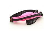 SPIbelt Adult Hot Pink Fabric Black Zipper Logo Band AL 7BL A007 001