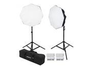 Westcott 2 Light D5 Daylight Octabox Kit with Case 482