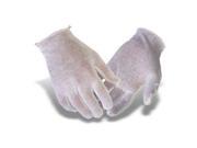 SetWear Women s Throw Away White Cotton Gloves 12 Pairs SWC00OL