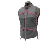 UTG True Huntress Female Sporting Vest Gray Pink PVC VF21GP
