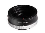 Kipon Lens Mount Adapter from Contax N To Sony Nex Body KP LA NEX CON WA