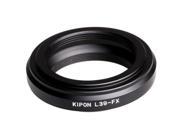 Kipon Lens Mount Adapter from Leica Screw L39 To Fuji X Body KP LA FJX LCL39