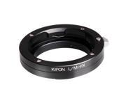 Kipon Lens Mount Adapter from Leica M To Fuji X Body KP LA FJX LCM