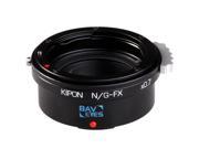 Kipon Lens Mount Adapter from Nikon G To Fuji X Body KP LA FJX NKG