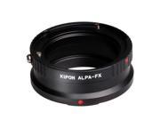 Kipon Lens Mount Adapter from Sony To Fuji X Body KP LA FJX SO