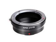 Kipon Lens Mount Adapter from 4 3 to Fuji X Series Mirrorless Cameras KPLAFJX43