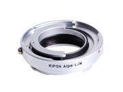 Kipon Lens Mount Adapter from Alpa To Leica M Body KP LA LCM AL