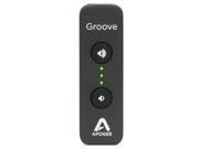 Apogee Electronics Groove portable USB DAC and headphone amp for Mac or PC.