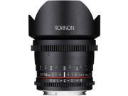 Rokinon 10mm T3.1 Cine DS Wide Angle Lens for Nikon F DX Mount DS10M N