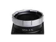 Kipon Professional Lens Mount Adapter from PL To Red Camera Body KP LA RED PL