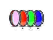 Baader RGB Filter Set 2 with UV IR Cut L Filter Optically Polished FLRGB 2