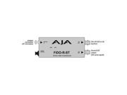 AJA Video Systems FIDO R ST Single channel ST Fiber to SDI Converter dual SDI outputs to 10km