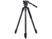 Benro C373F 3 Section Carbon Fiber Video Tripod with S7 Head C373FBS7