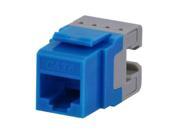 20 3426 BL DATA COMM ELECTRONICS INC CAT 6 DATA JACK BLUE 180DEG