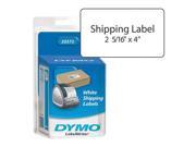 Dymo LABEL DYMO 2 1 8 x4 WHITE SHIPPI