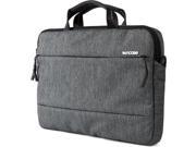 Incase City Brief Shoulder Bag for 15 MacBook Pro Heather Black Gunmetal Gray