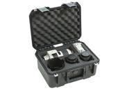 SKB iSeries Injection Molded Waterproof Case for 3 DSLR Lenses and Accessories